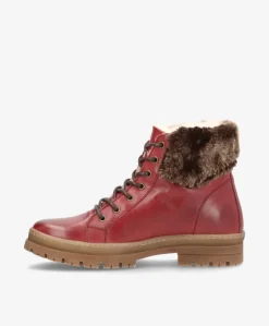 Dame Shoedesign Copenhagen ALDINA LACE WARM - Snørestøvle med foer - læder