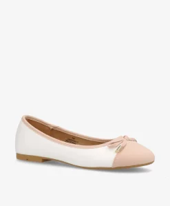 Dame Claudia Ghizzani Ballerina Dame - Hvid/Lyserød - 2BB1742002