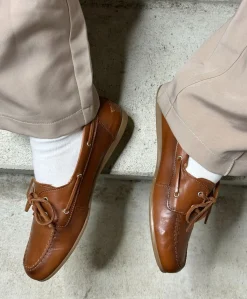 Dame Shoedesign Copenhagen BEACON - læder - Sejlersko