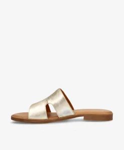 Dame Shoedesign Copenhagen BECCA L - laminat læder - Sliders