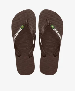 Dame Havaianas Brasil logo - Slip-on Dame - /hvid