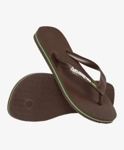 Dame Havaianas Brasil logo - Slip-on Dame - /hvid