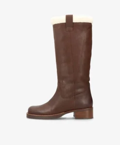 Dame phenumb copenhagen CAMERON LONG Warm - læder - Lang støvle Dame