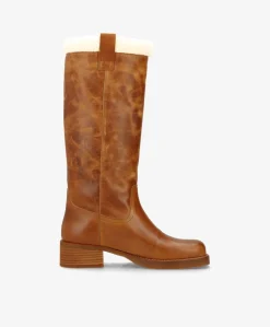 Dame phenumb copenhagen CAMERON LONG Warm - læder - Lang støvle Dame