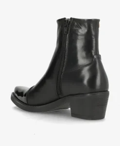 Dame Shoedesign Copenhagen CARMINA P - lak læder - Western støvler Dame