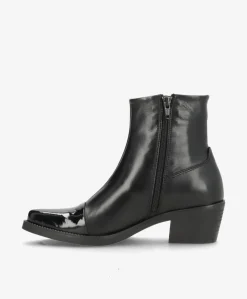 Dame Shoedesign Copenhagen CARMINA P - lak læder - Western støvler Dame