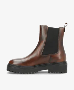 Dame phenumb copenhagen CASABLANCA - Dame Chelsea støvle - læder