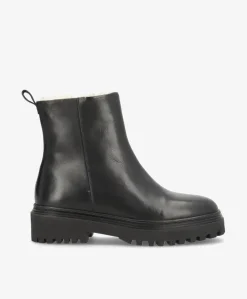 Dame phenumb copenhagen CASABLANCA ZIP Warm - Dame Ankelstøvle med foer - læder