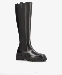 Dame phenumb copenhagen CASOON - Dame Lang støvle - Sort læder