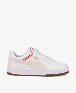 Dame Puma Caven 2.0 Retro - Sneakers Dame - Hvid/rød