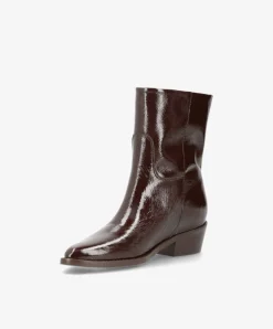 Dame phenumb copenhagen CONFIDENCE LOW P - lak læder - Ankelstøvle Dame