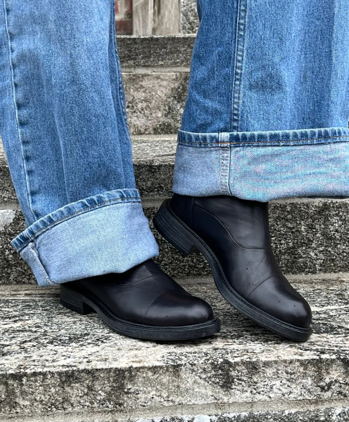 Dame Shoedesign Copenhagen DAHLIA - Dame Ankelstøvle - læder