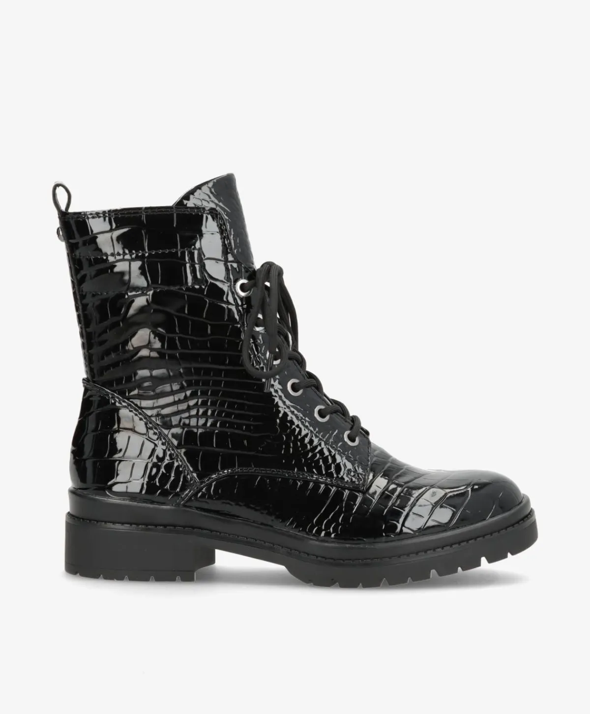 Dame Tamaris Dame snørrestøvle - Sort - 1-25236-43