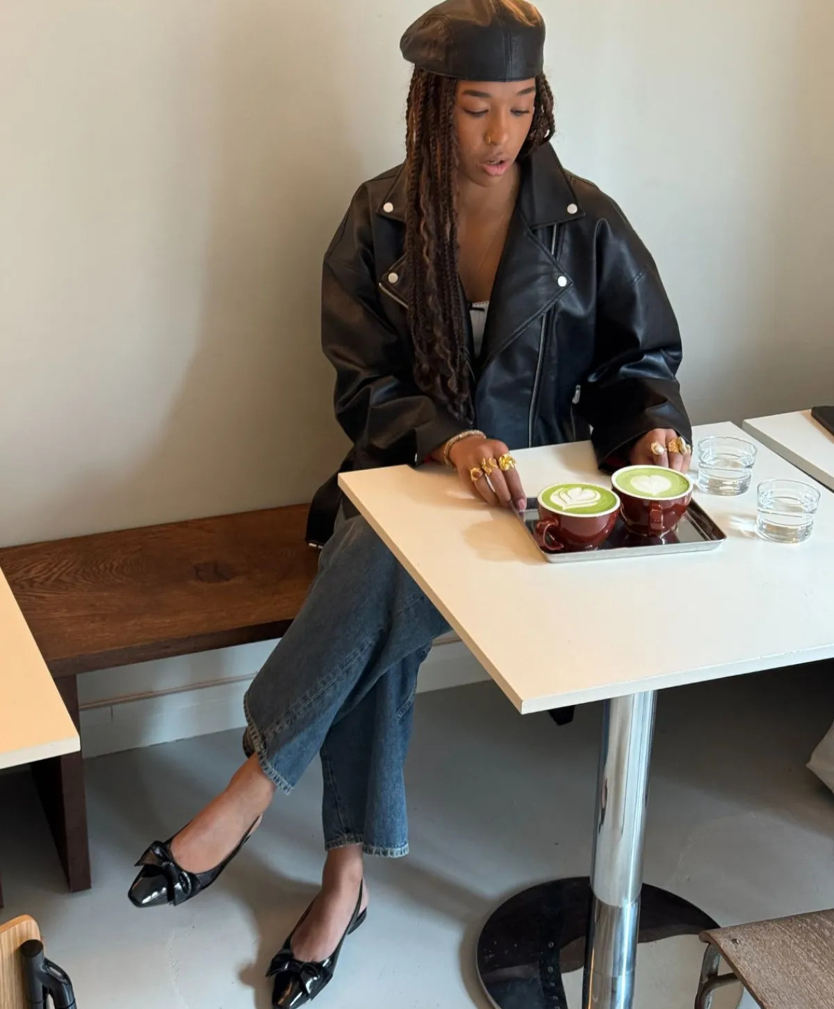 Dame phenumb copenhagen EXPECT P - lak læder - Slingback