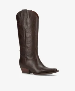 Dame phenumb copenhagen FRANKIE - Cowboy støvle lang - Mørk Brun