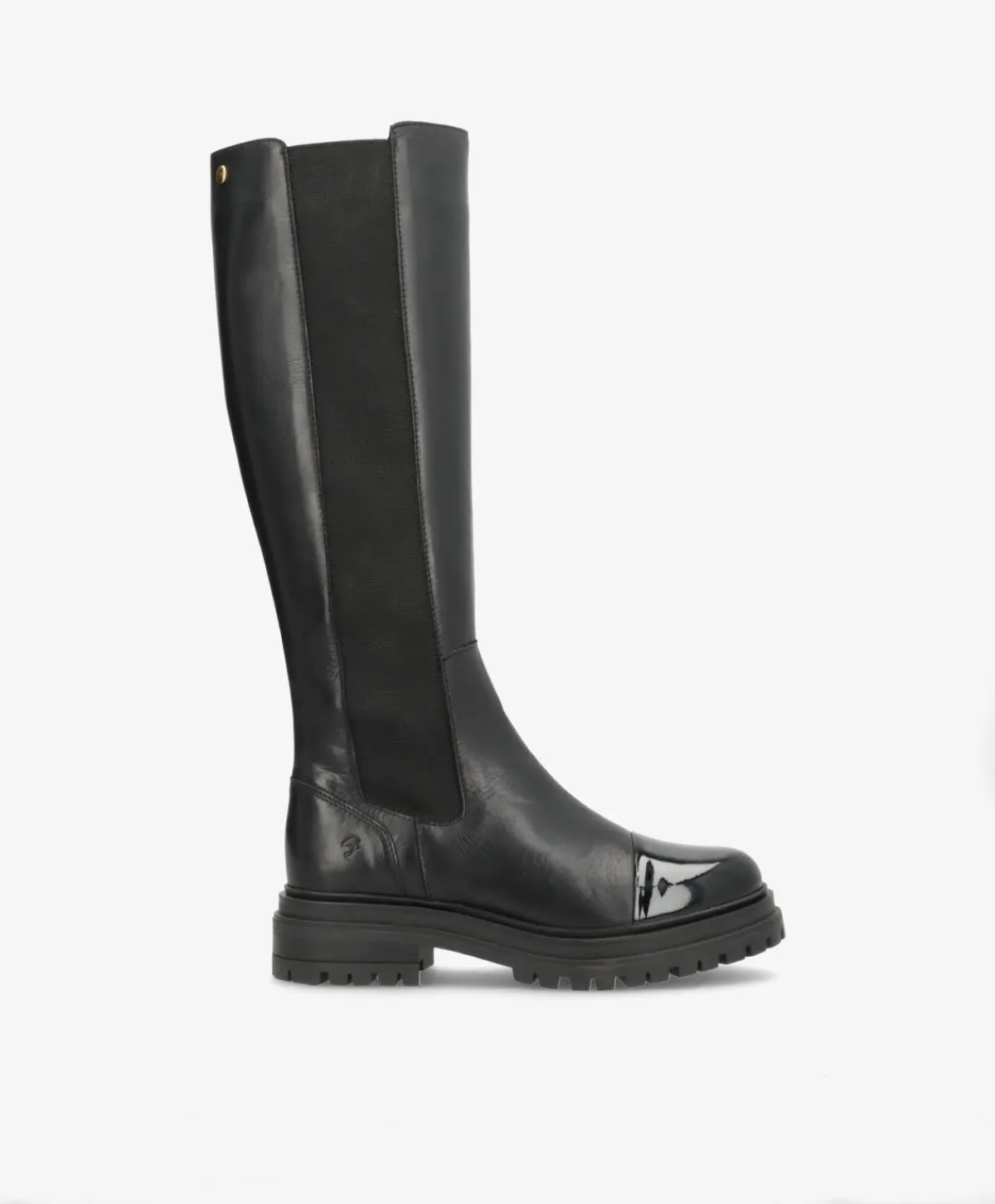 Dame Shoedesign Copenhagen HASTA LA VISTA P - Lang støvle - læder-lak