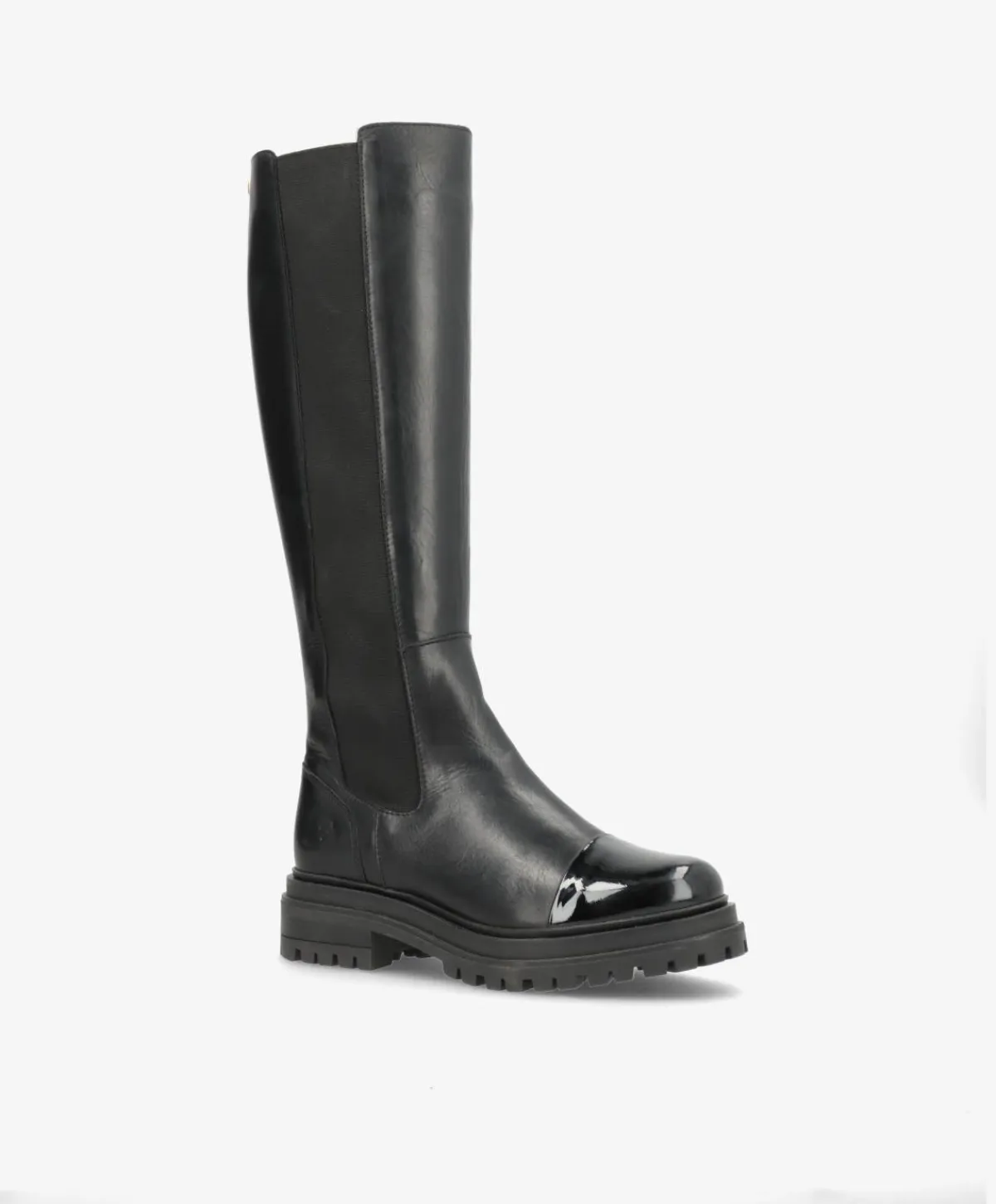 Dame Shoedesign Copenhagen HASTA LA VISTA P - Lang støvle - læder-lak