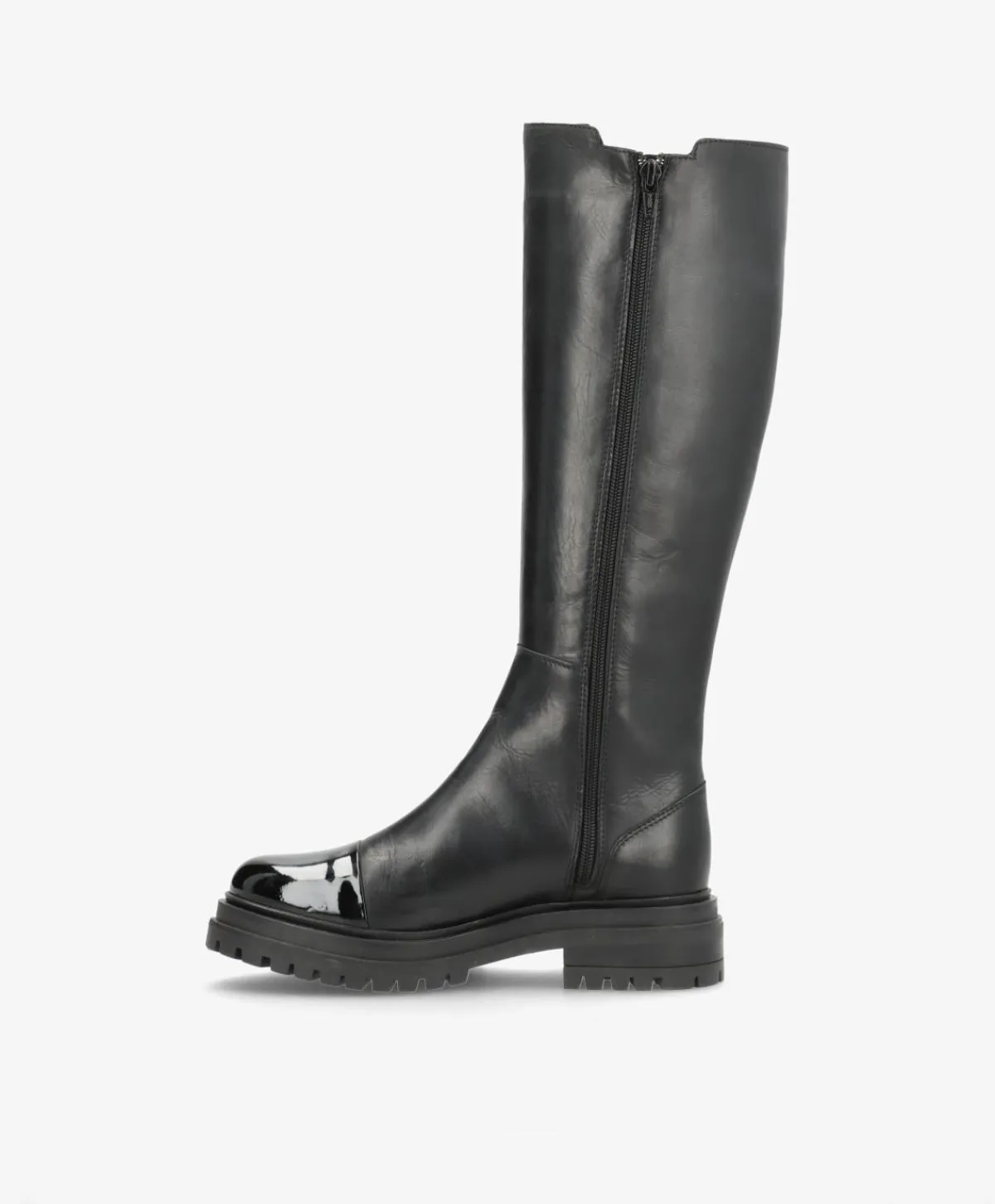 Dame Shoedesign Copenhagen HASTA LA VISTA P - Lang støvle - læder-lak