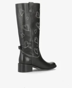 Dame phenumb copenhagen HEARTSCAPE LONG H - Dame Lang støvle - læder