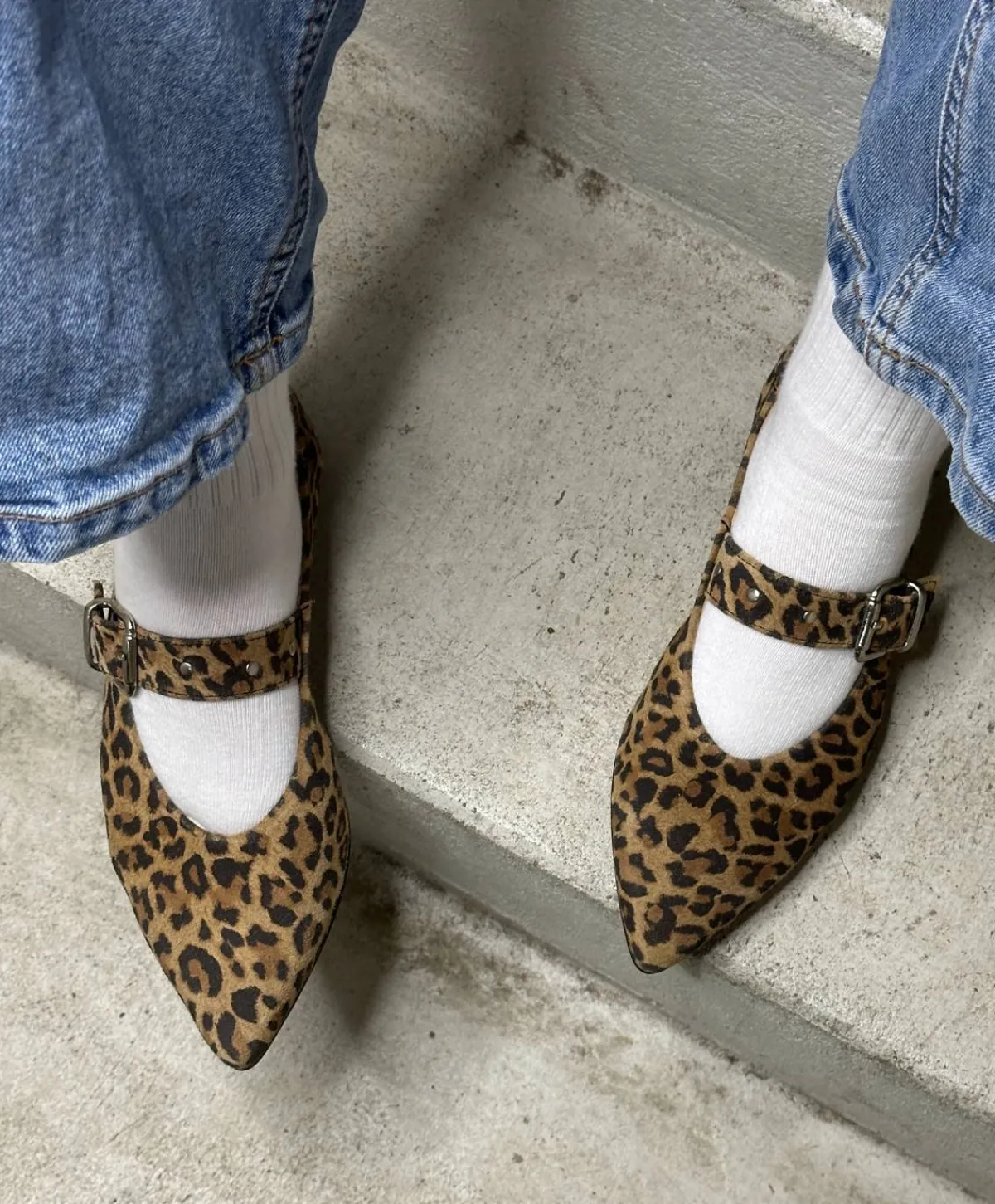 Dame Shoedesign Copenhagen JULES S - ruskind - Ballerina med rem