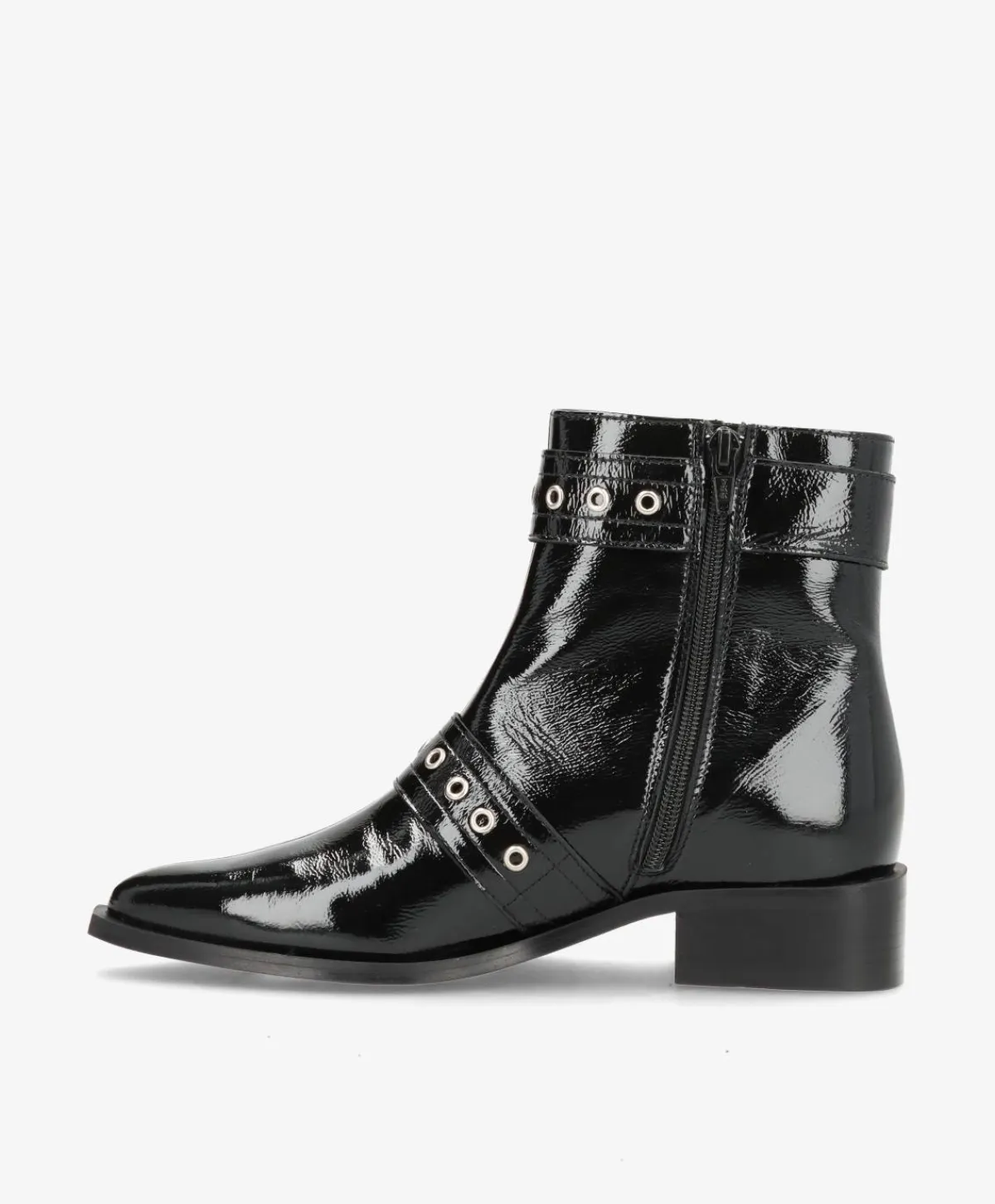 Dame phenumb copenhagen JUSTIFIED P - Ankel støvle - Sort lak