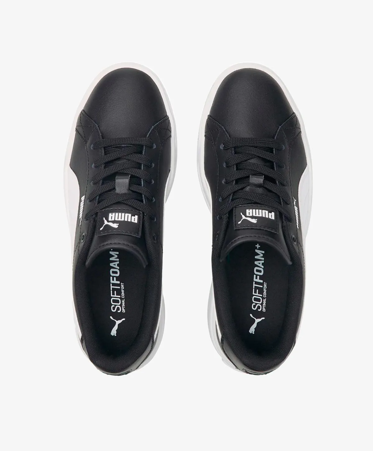 Dame Puma Karmen L - Dame Sneakers - Black/White