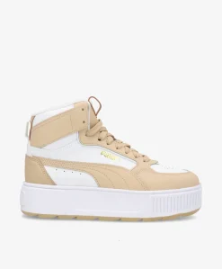 Dame Puma Karmen Rebelle Mid - Sneakers Dame - /White