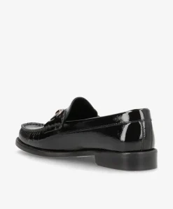 Dame phenumb copenhagen KENSINGTON P - Dame loafer - Sort lak læder