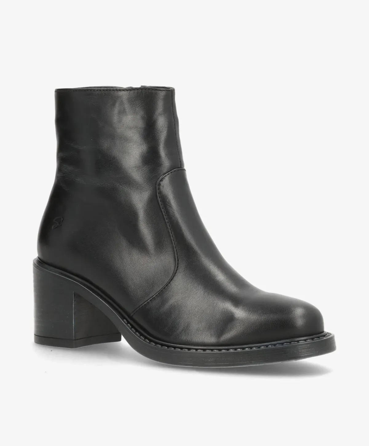 Dame Shoedesign Copenhagen KIRAN Sort - Høj støvle med hæl - læder