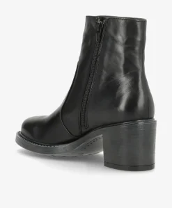 Dame Shoedesign Copenhagen KIRAN Sort - Høj støvle med hæl - læder