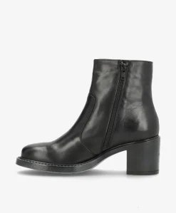 Dame Shoedesign Copenhagen KIRAN Sort - Høj støvle med hæl - læder