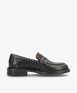 Dame Shoedesign Copenhagen LASHES - Sort læder - Loafers Dame