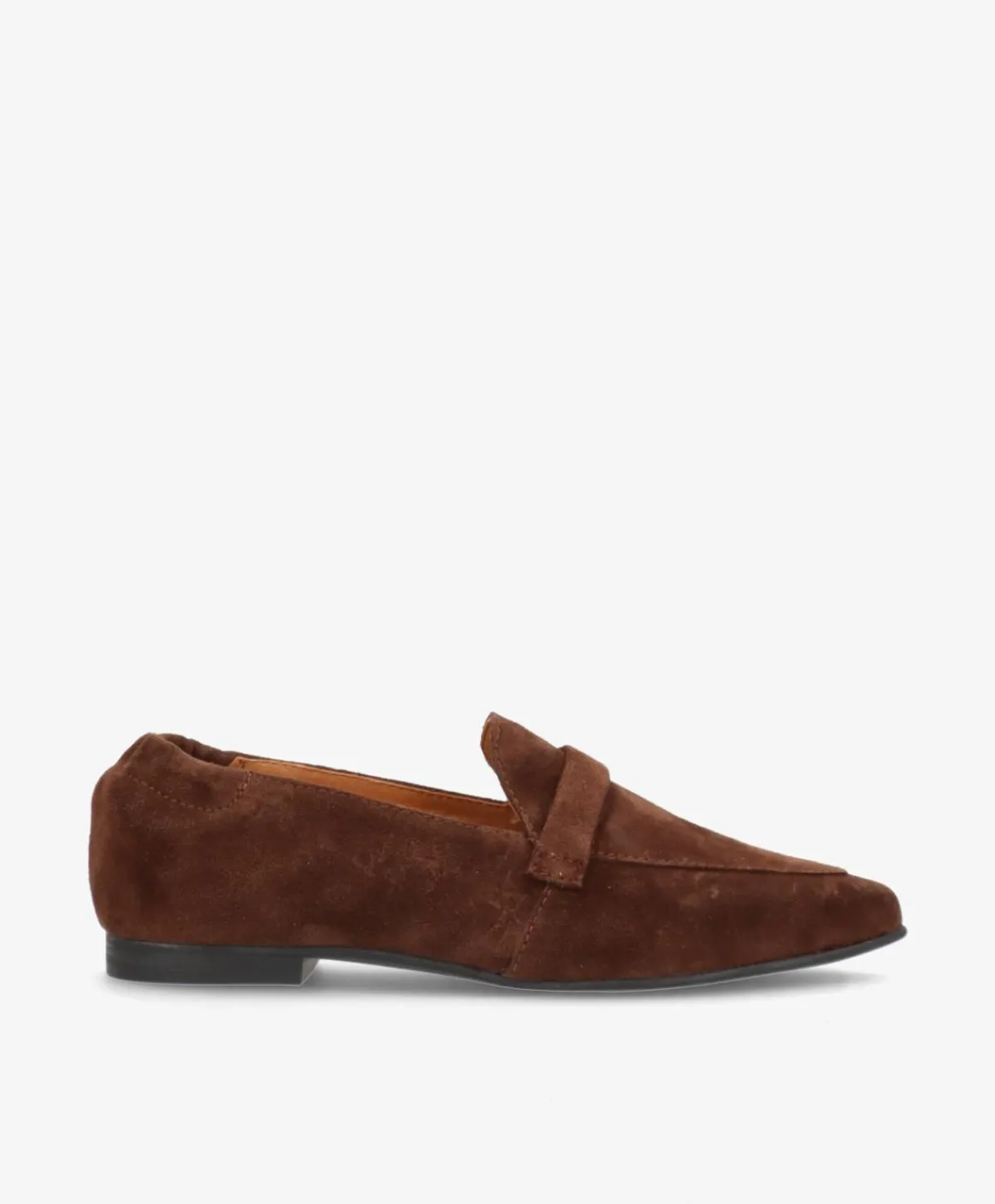 Dame Shoedesign Copenhagen LUCY S - ruskind - Loafers med spids Dame