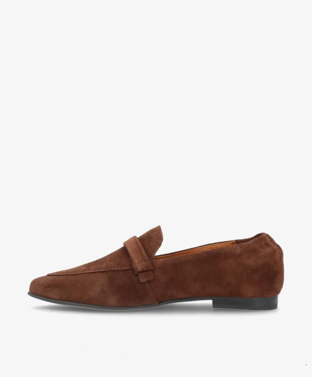 Dame Shoedesign Copenhagen LUCY S - ruskind - Loafers med spids Dame