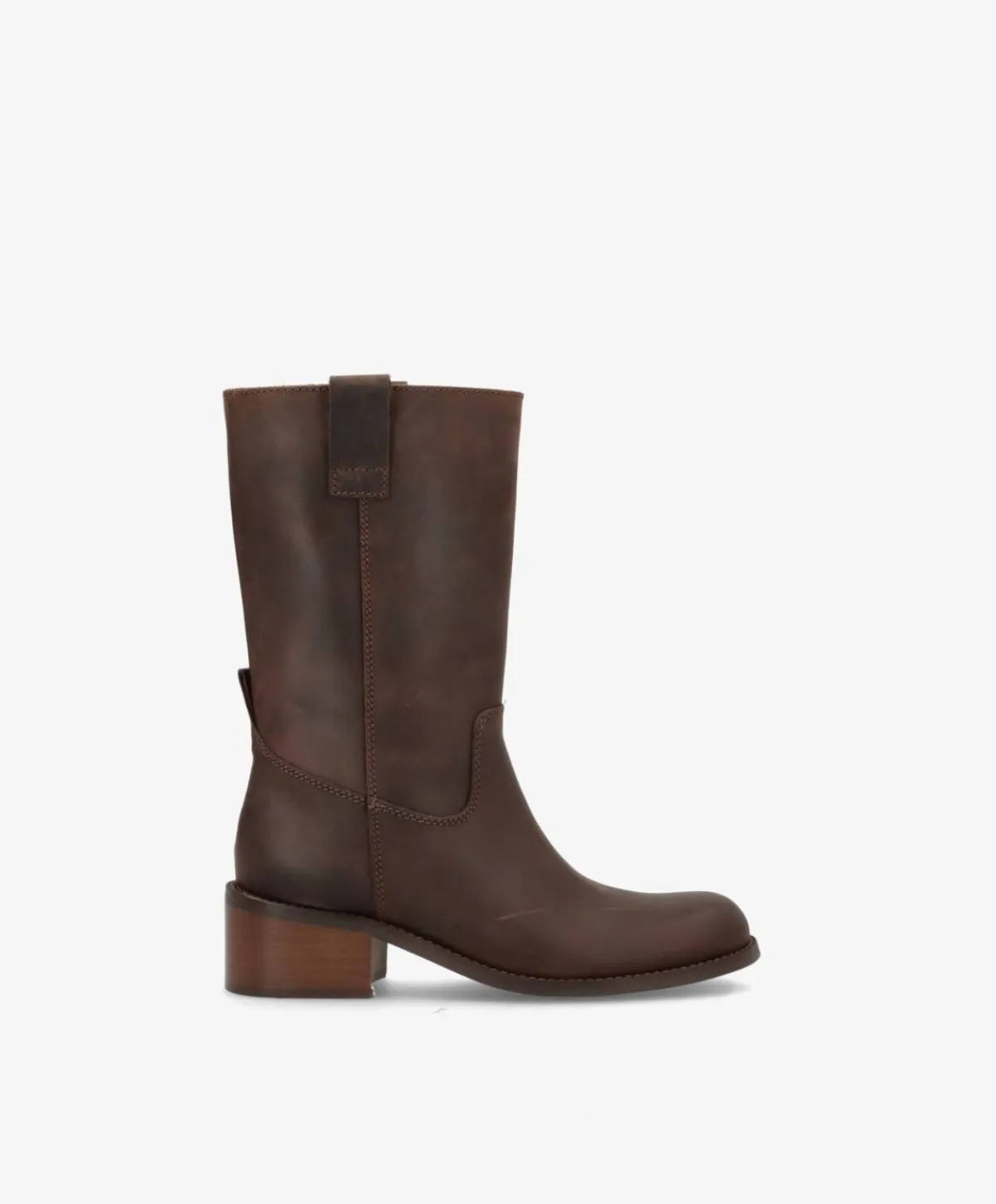 Dame phenumb copenhagen MARTINA - Mellemlang støvle dame - Mørkebrun læder