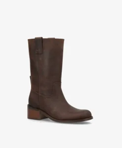 Dame phenumb copenhagen MARTINA - Mellemlang støvle dame - Mørkebrun læder