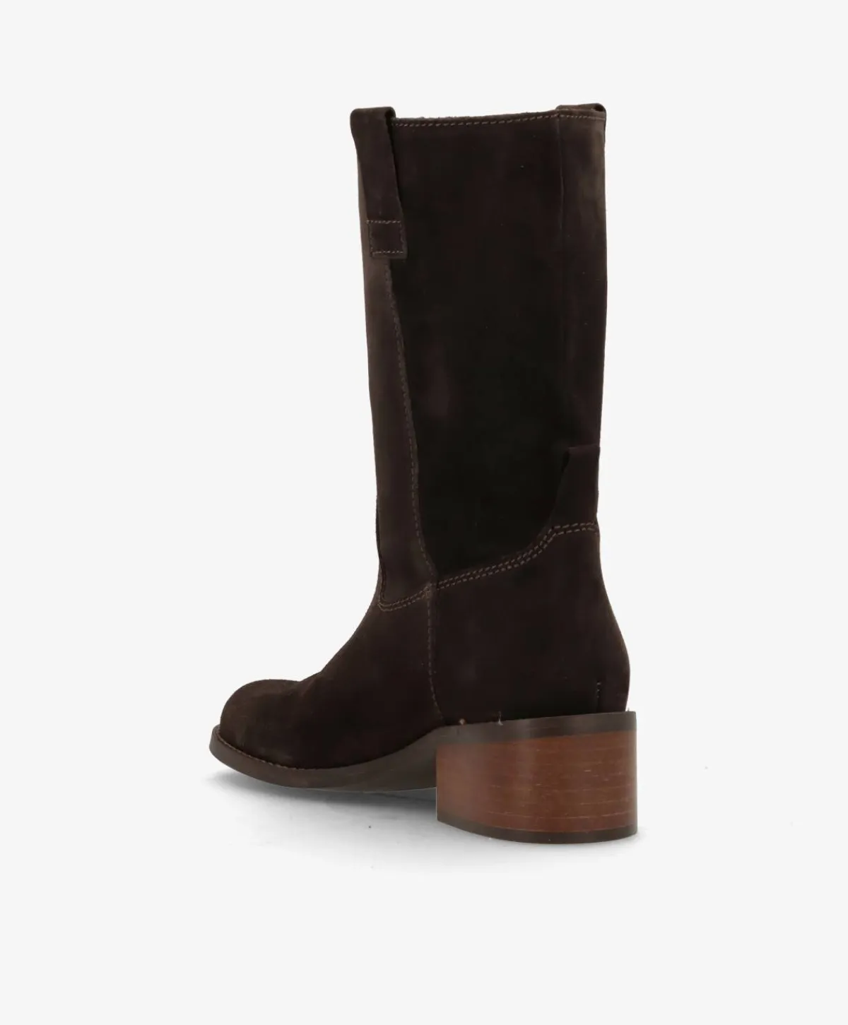 Dame phenumb copenhagen MARTINA S - Mørkebrun ruskind - Høj støvle Dame