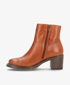 Dame Shoedesign Copenhagen MARY - Ankel støvle med hæl - læder