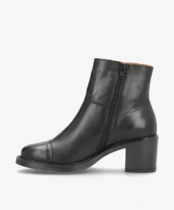 Dame Shoedesign Copenhagen MARY - Ankel støvle med hæl - læder