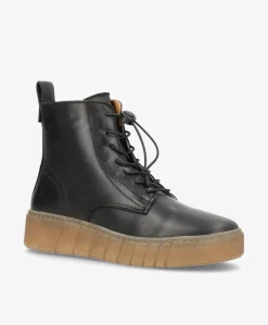 Dame Shoedesign Copenhagen MOOVED LACE - læder - Snørestøvler Dame