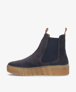 Dame Shoedesign Copenhagen MOOVED S - ruskind - Chelsea støvler Dame