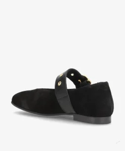 Dame phenumb copenhagen MORE S - ruskind - Ballerina med rem Dame