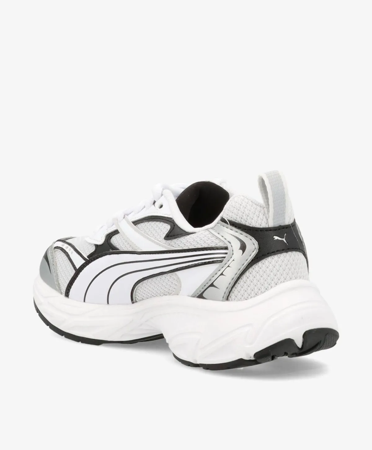 Dame Puma MORPHIC BASE - Sneakers - Hvid/Sort