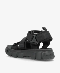 Dame Shaka NEO BUNGY BLK - Sandal Dame - Sort