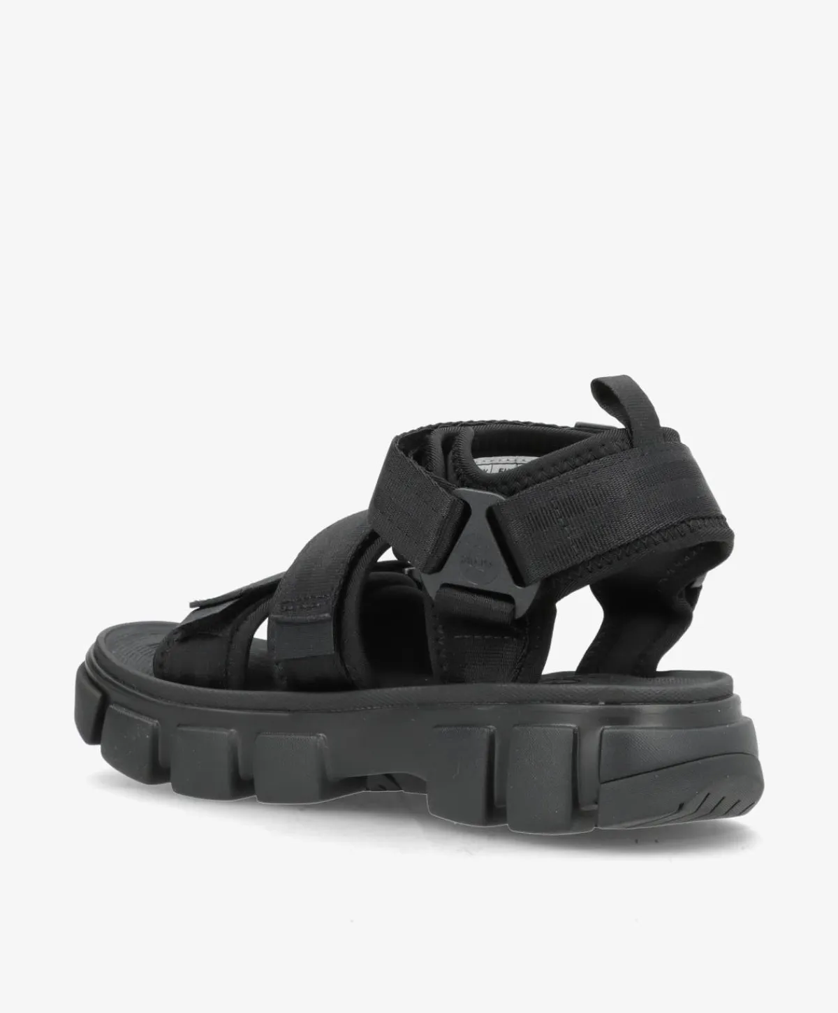 Dame Shaka NEO BUNGY BLK - Sandal Dame - Sort