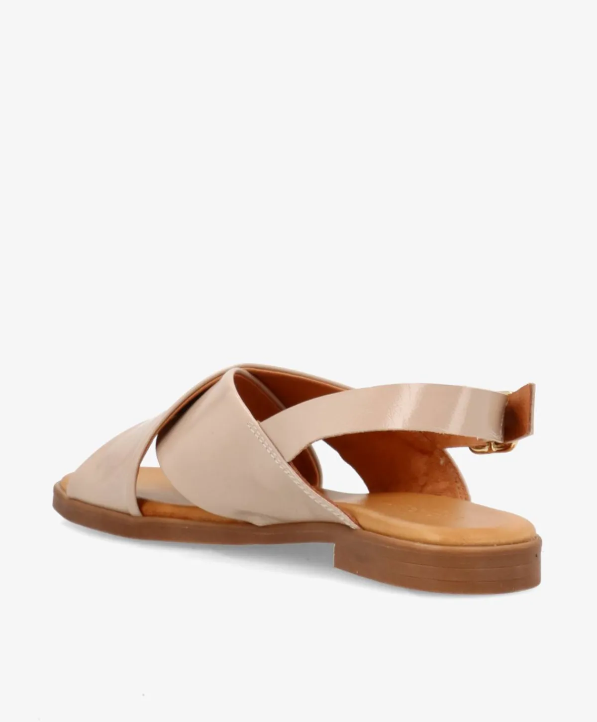 Dame Shoedesign Copenhagen NICOLA P - lak læder - Flade sandaler