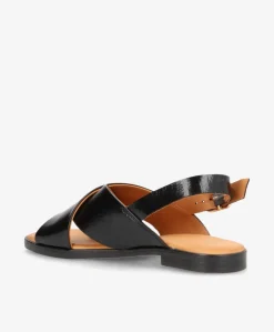 Dame Shoedesign Copenhagen NICOLA P - lak læder - Flade sandaler