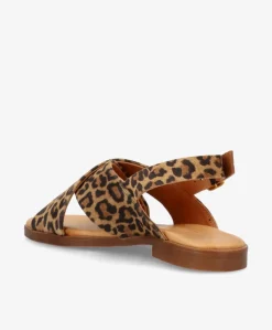 Dame Shoedesign Copenhagen NICOLA S - ruskind - Flade sandaler