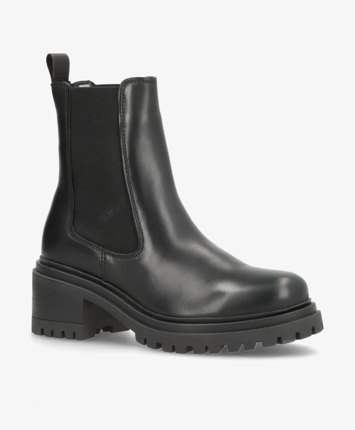 Dame Shoedesign Copenhagen NIKKIE Sort - Chelsea støvle - læder