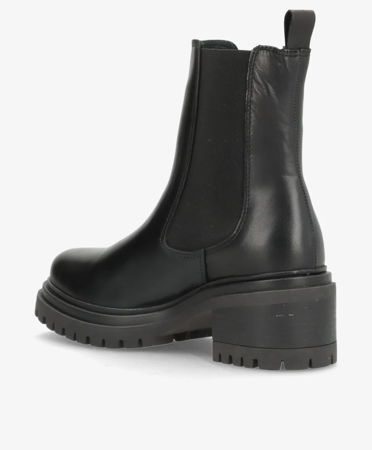 Dame Shoedesign Copenhagen NIKKIE Sort - Chelsea støvle - læder